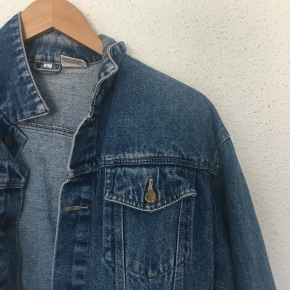 VTG Oversized Jean Jacket - Picture 5 of 6